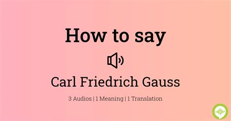 carl f book er pronunciation.